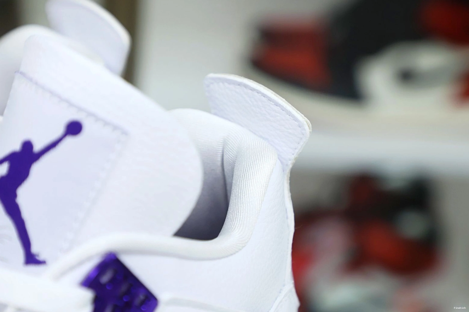 METALLIC 4 AIR JORDAN PURPLE 0807